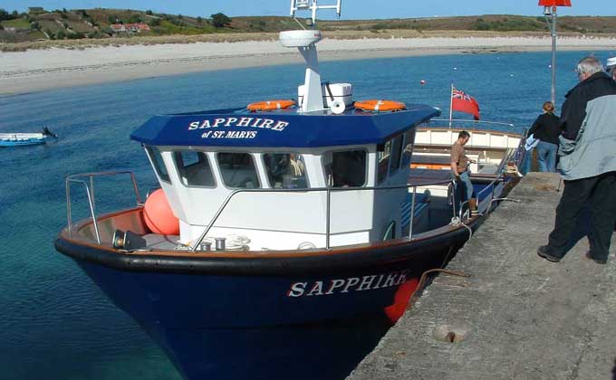 The Sapphire picking up on St Martins