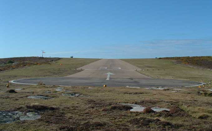 The runway on St Marys